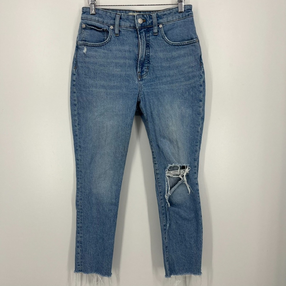 Madewell Jeans Women's Size 28 Blue The Curvy Perfect Vintage Jean